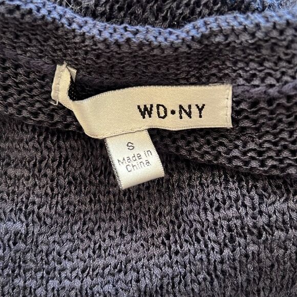 WD.NY Loose Knit Short Sleeve Top Sweater - Picture 7 of 8